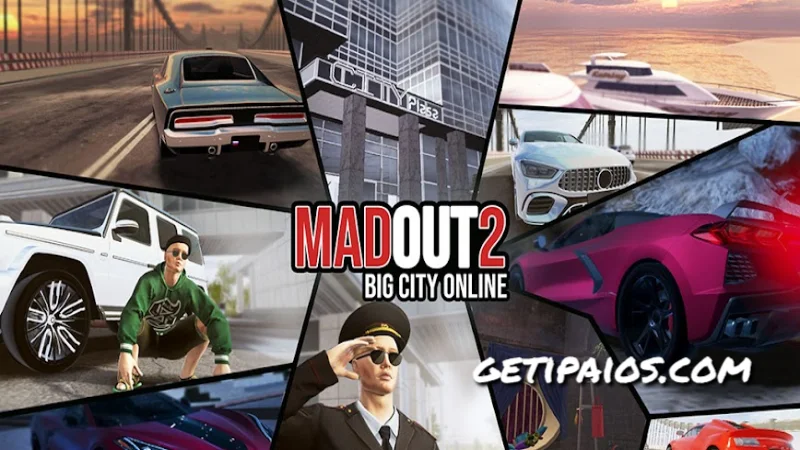 MadOut2 Big City Online iPA MOD for iOS