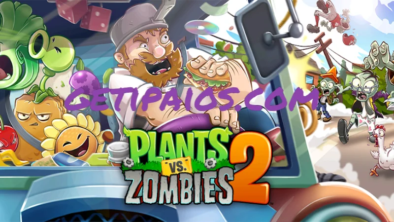 Plants vs Zombies 2 MOD iPA for iOS