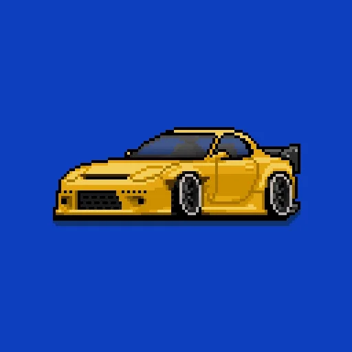 Pixel Car Racer iPA MOD for iOS 2024 (Unlimited Money)