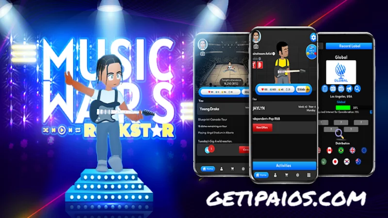 Music Wars Rockstar iPA MOD for iOS